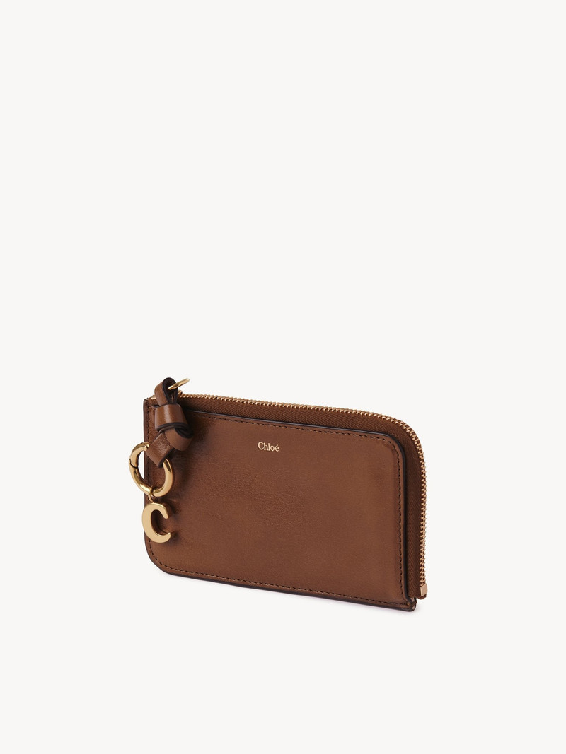 Chloé ALPHABET PURSE IN SHINY LEATHER outlook