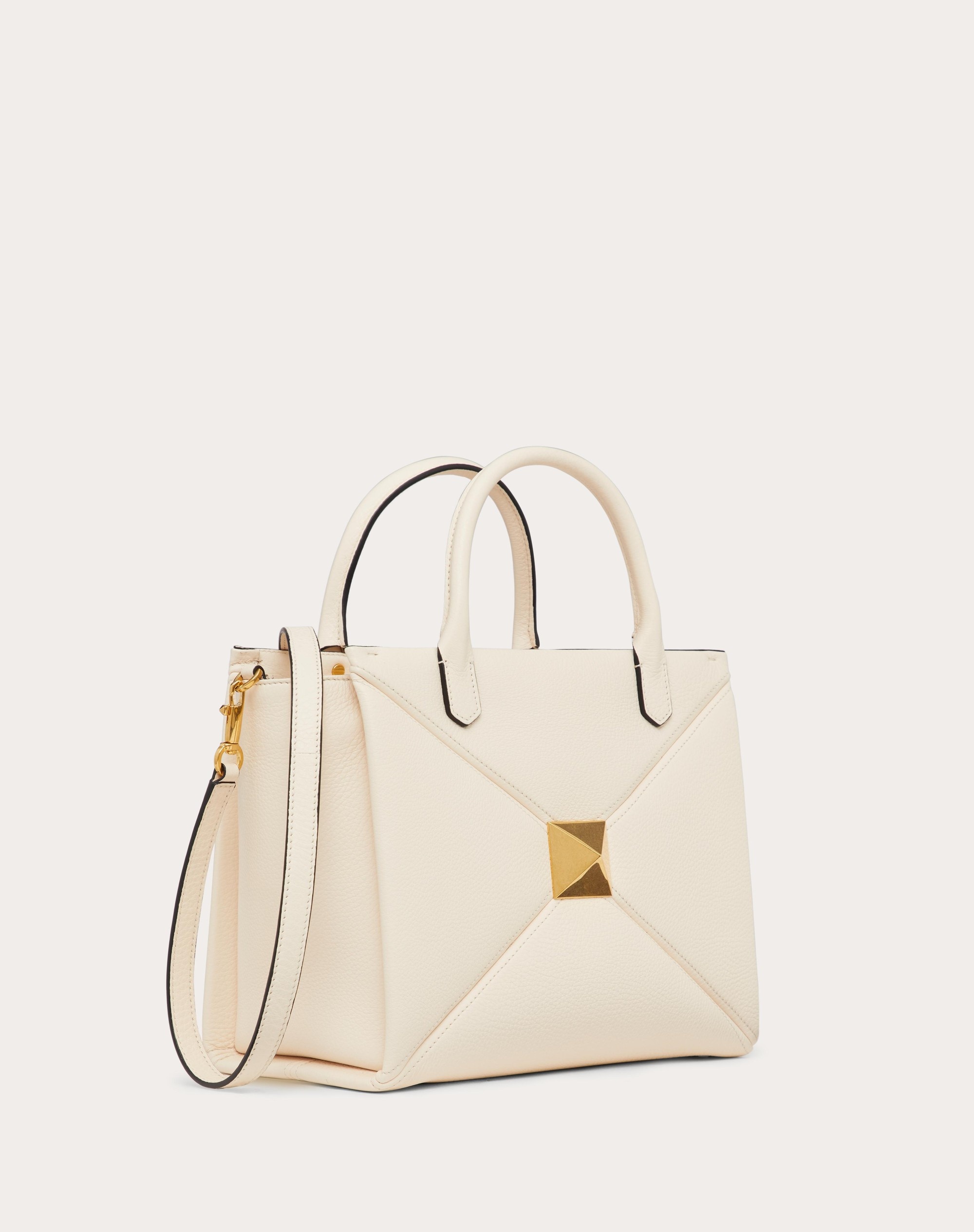 MEDIUM ONE STUD GRAINY CALFSKIN HANDBAG - 2
