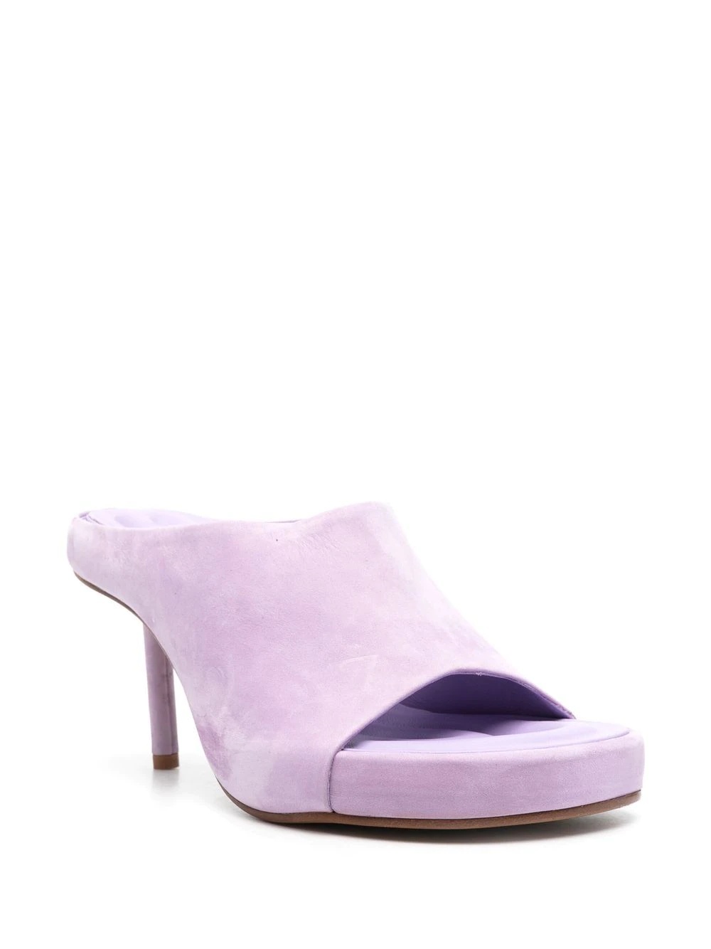 moulded calf-suede sandals - 2