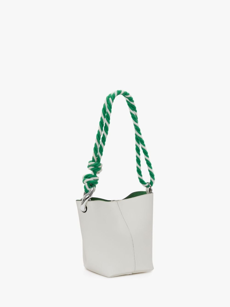 JW Anderson SMALL JWA CORNER BUCKET - LEATHER BUCKET BAG outlook