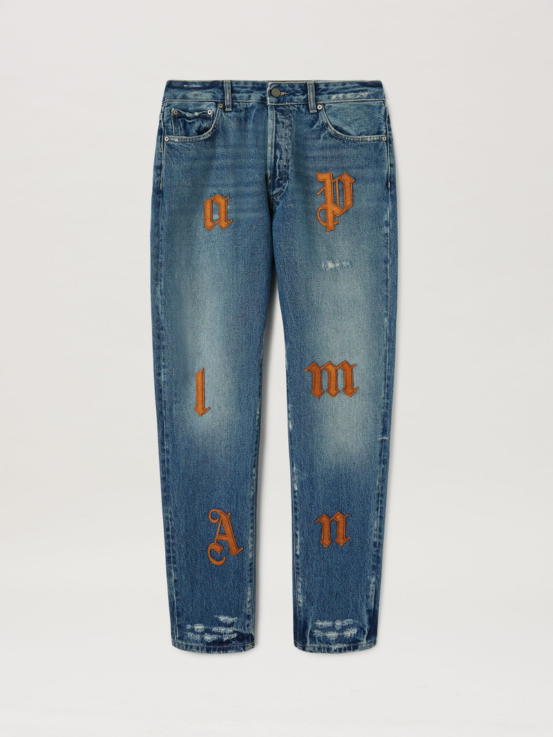 Logo Patches Regular 5 Pockets 1