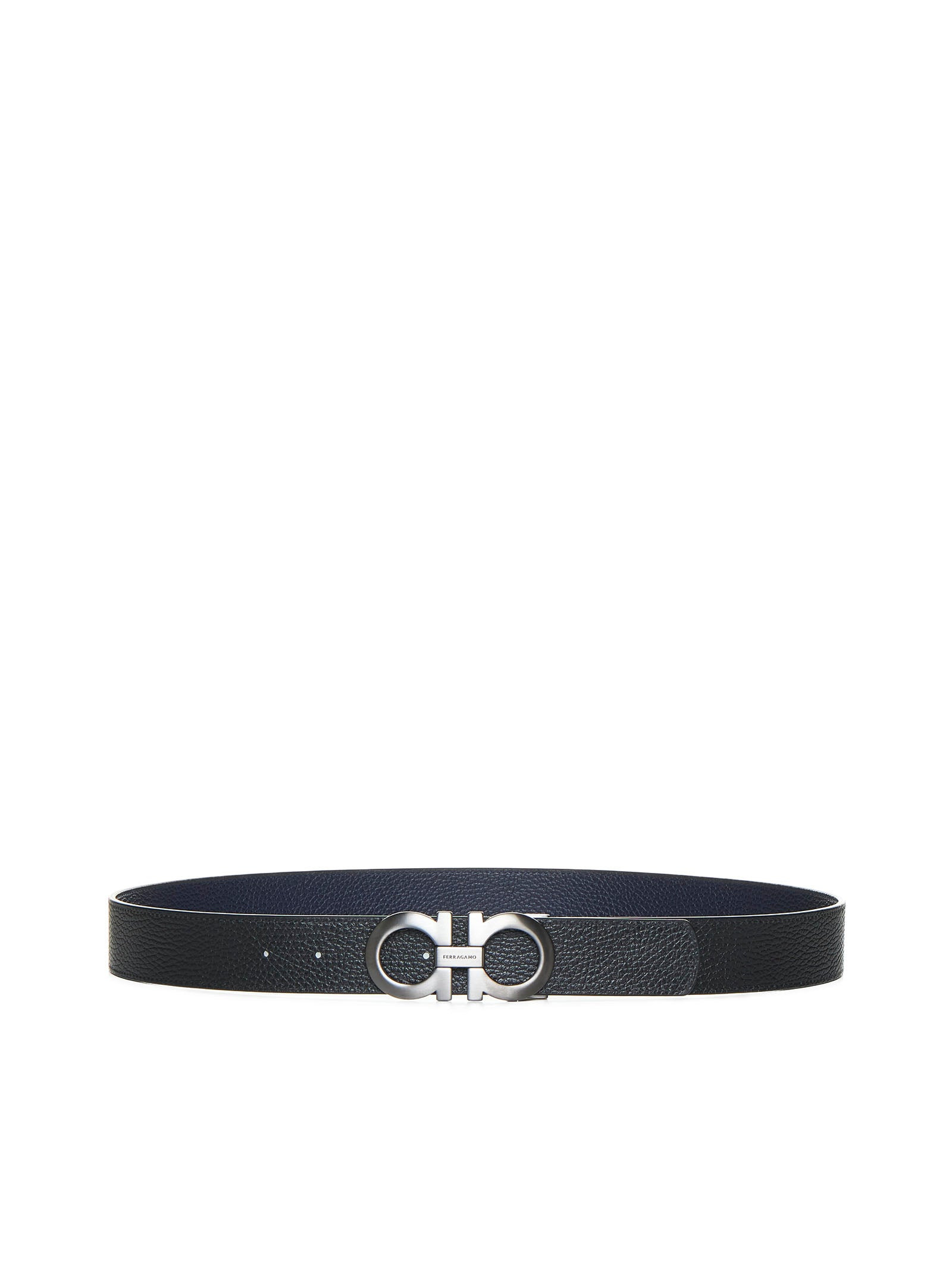 Gancini reversible leather belt - 3
