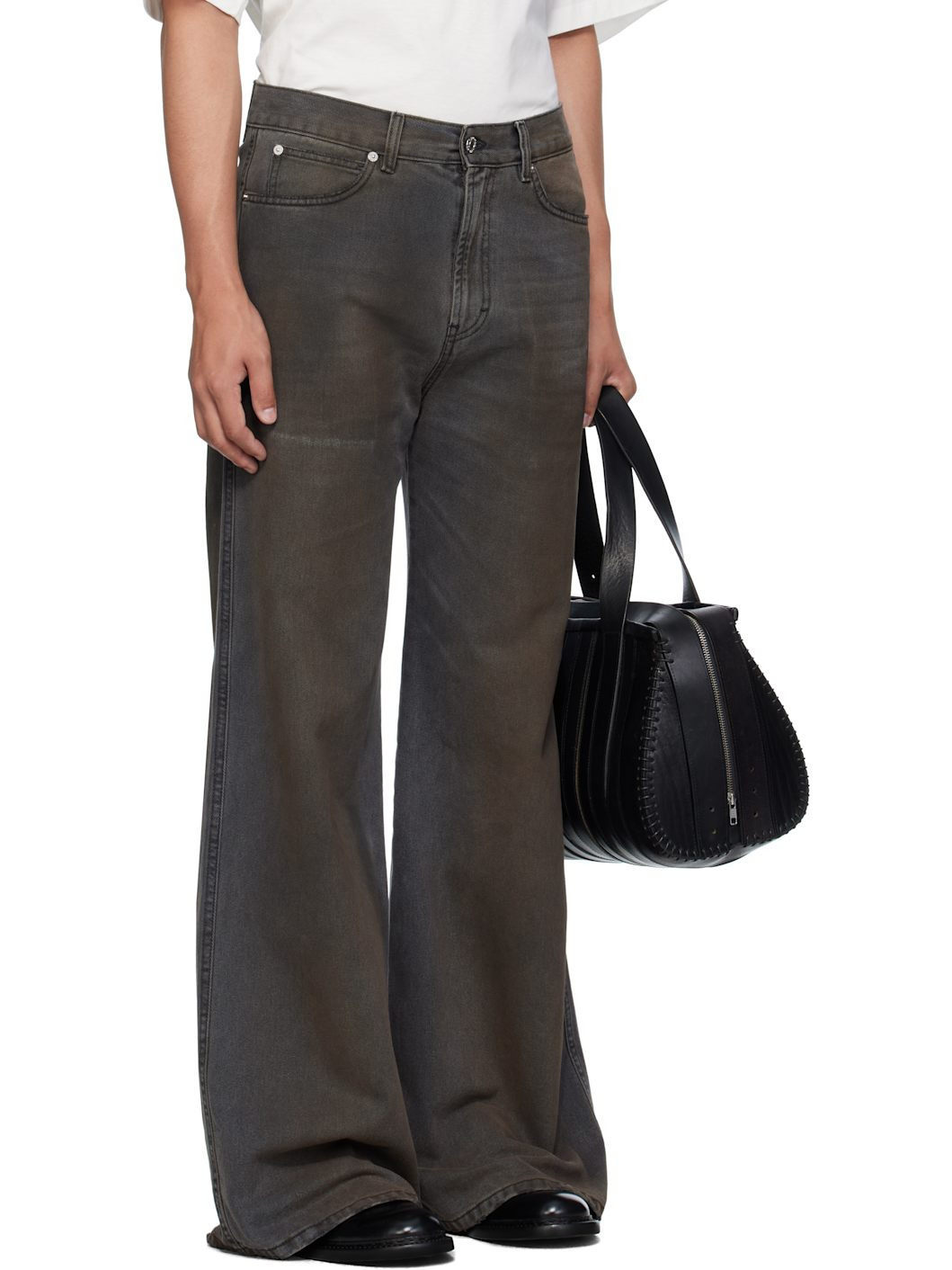 Gray Phat XL Jeans - 2