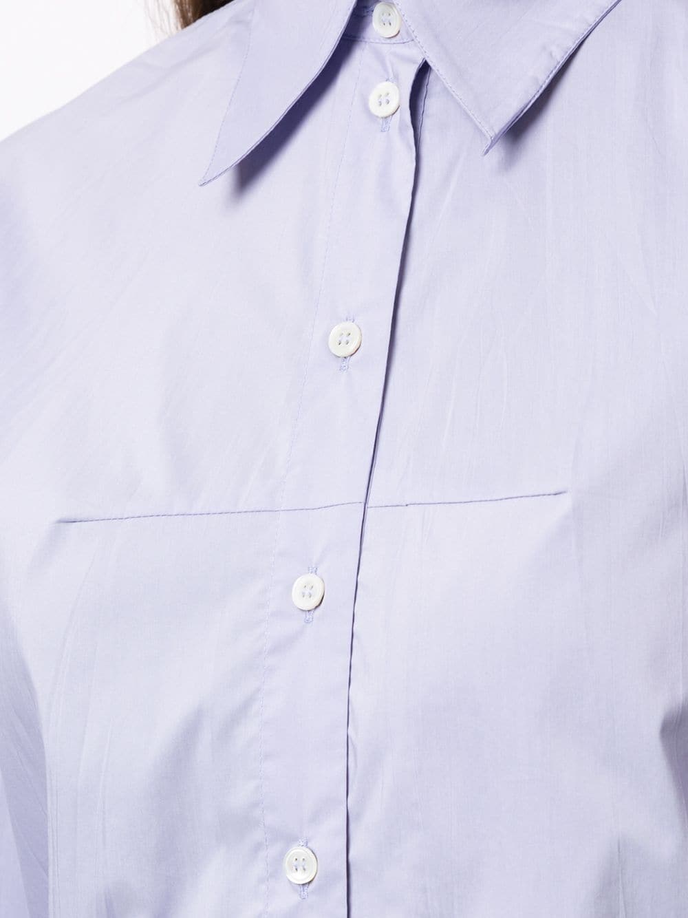 long sleeve button-up shirt - 5