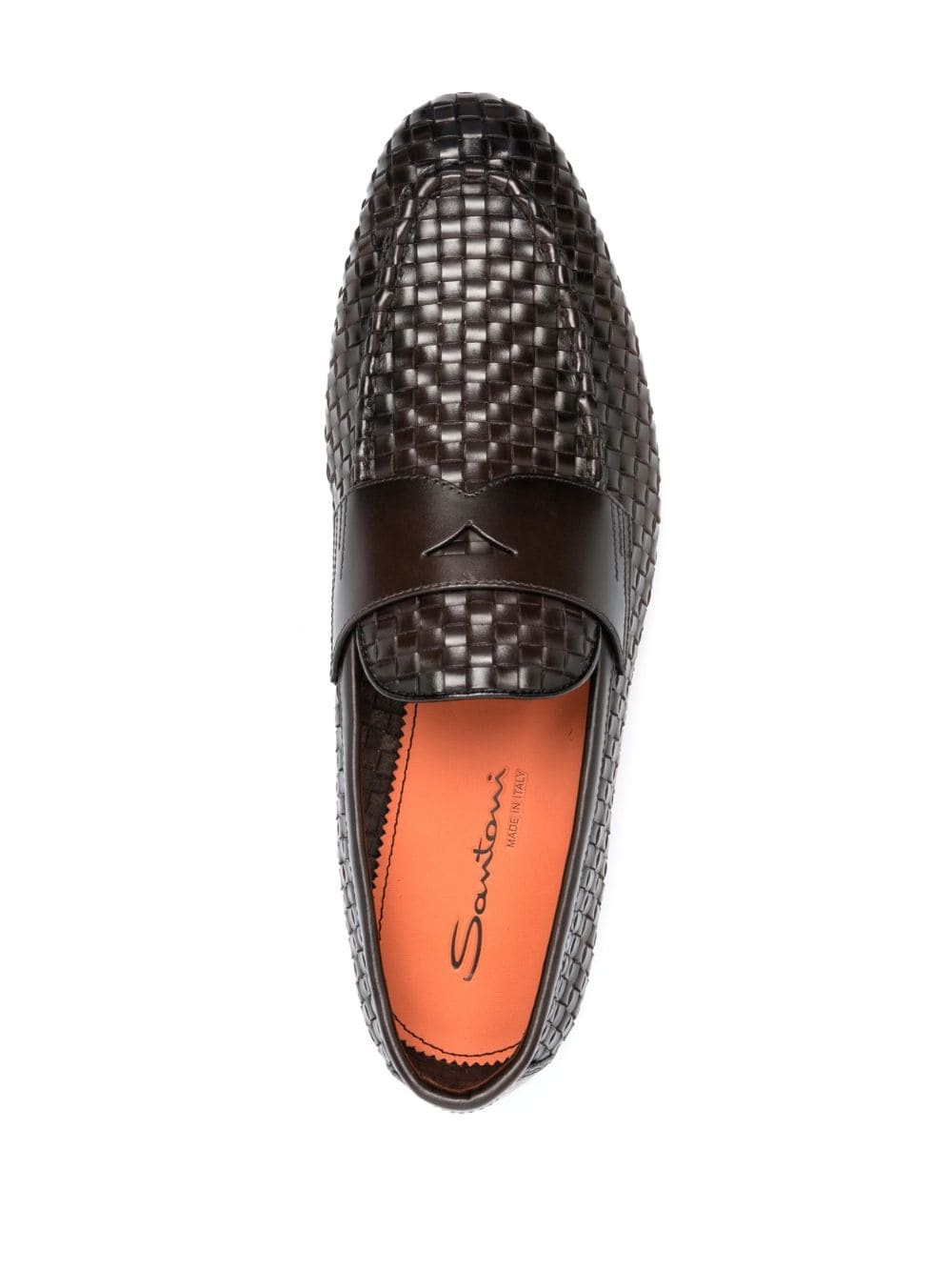 interwoven-design loafers - 4