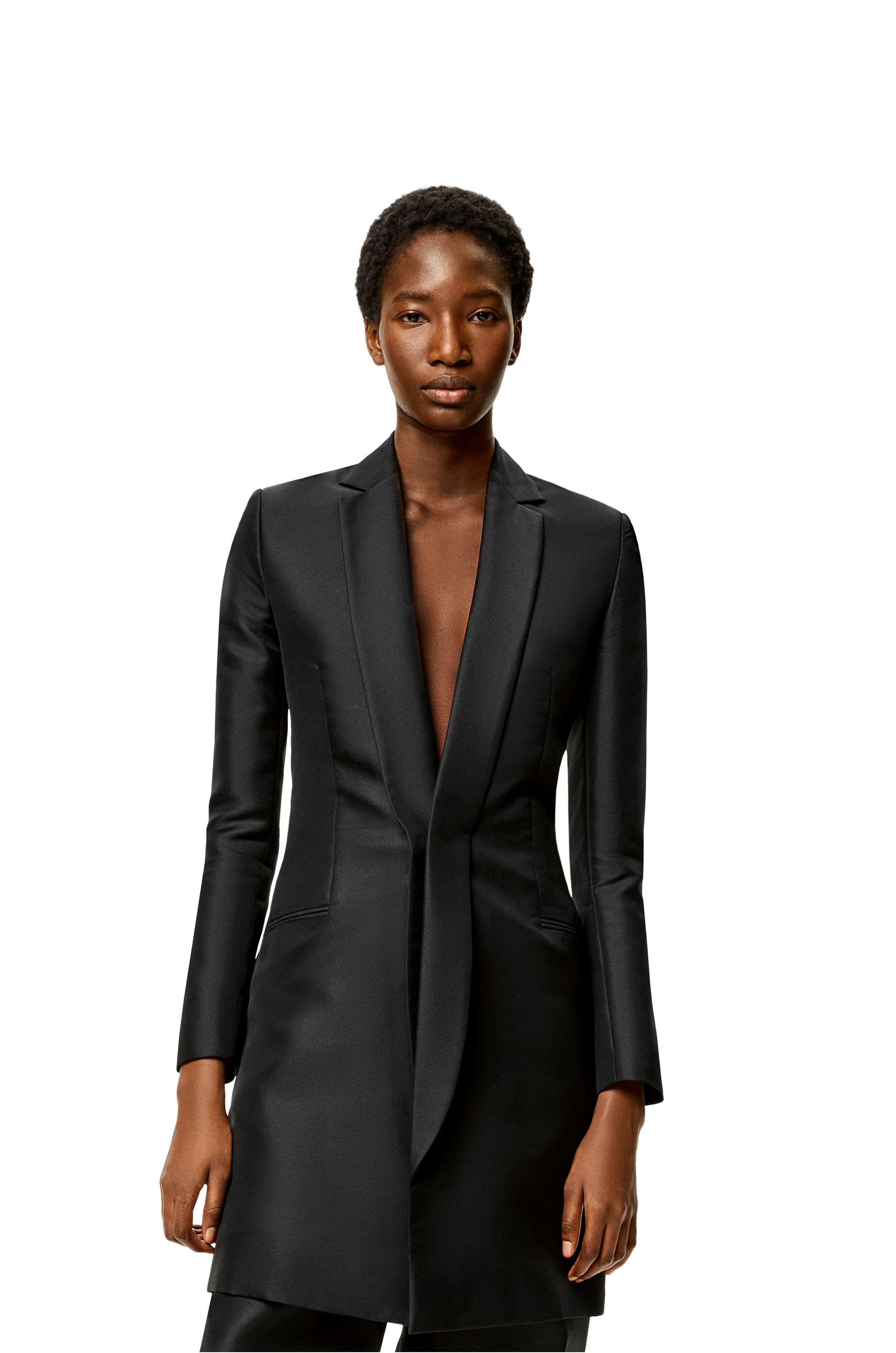 Tailored jacket in technical twill - 3