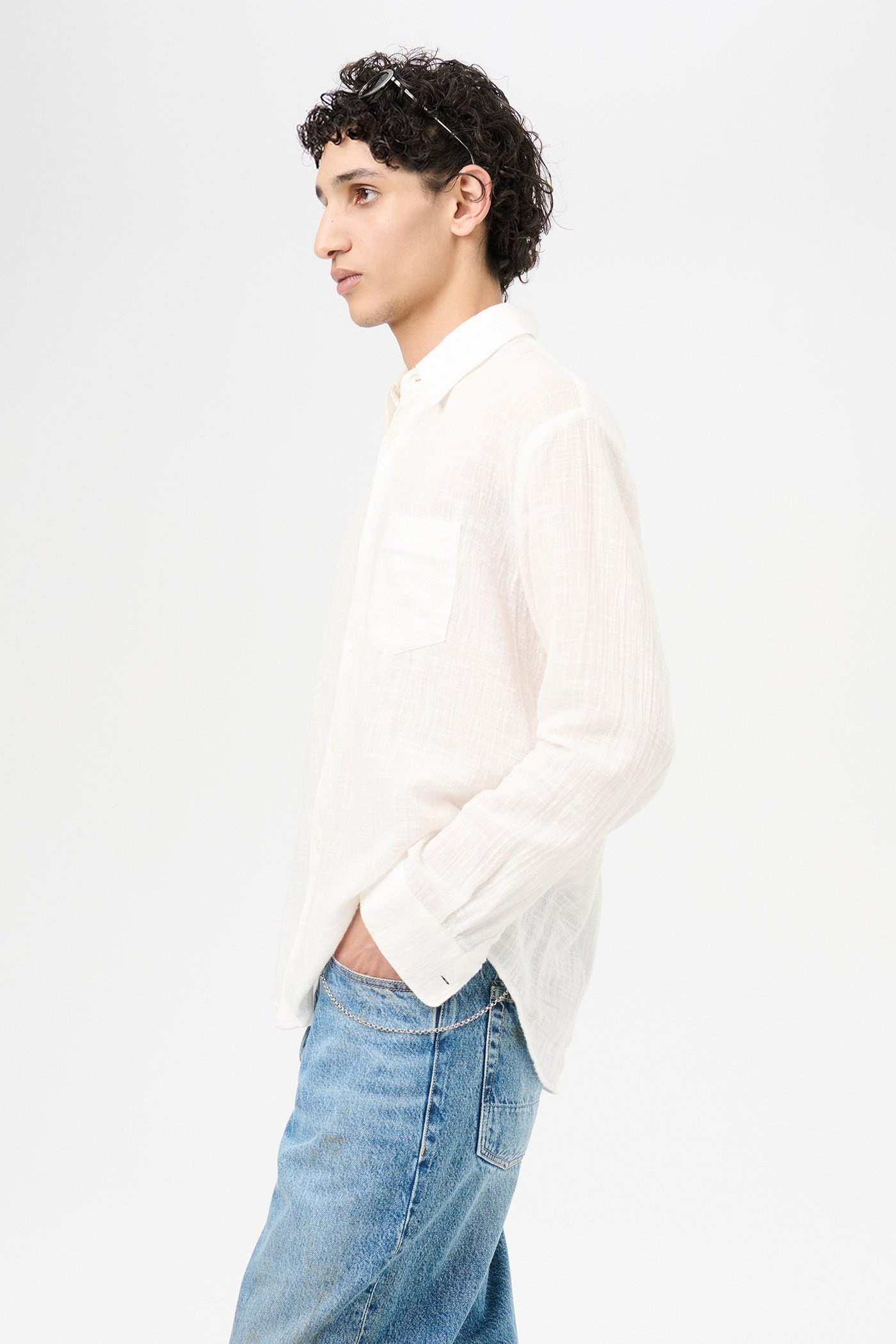 Coco Shirt Off White Air Cotton - 5