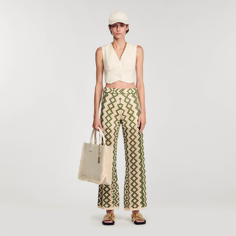 Sandro KNIT PANTS outlook