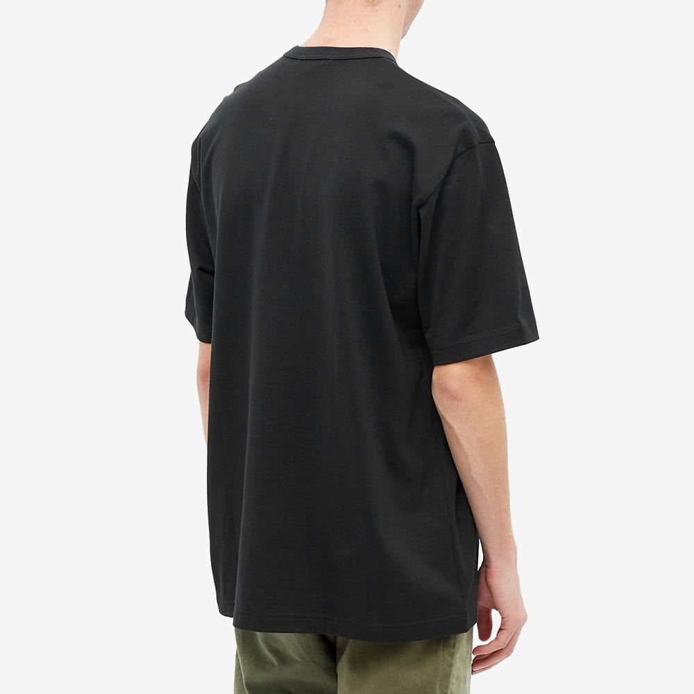 Comme des Garcons Homme Zig Zag Stitch Detail Tee - 4