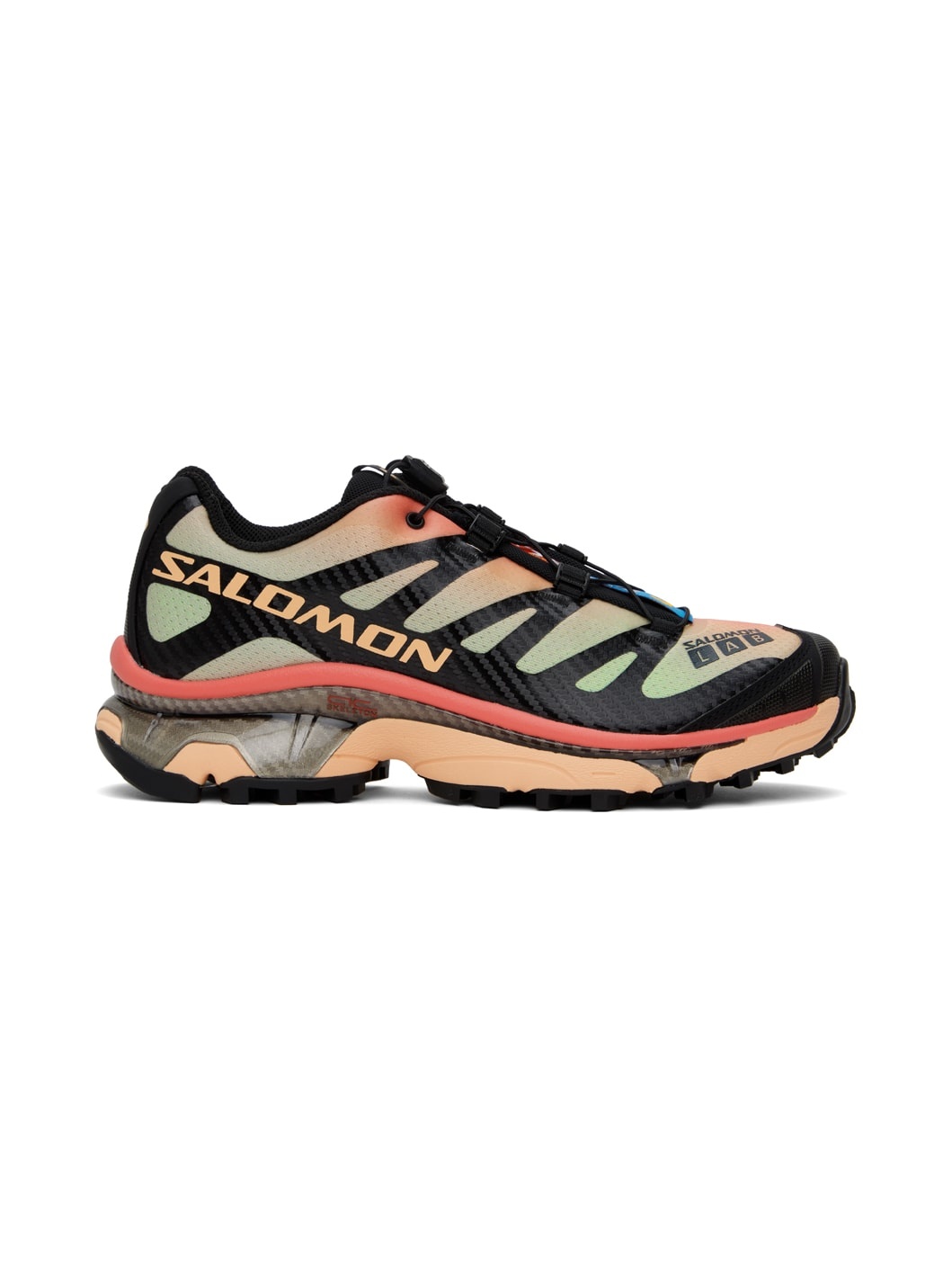 Black & Pink XT-4 OG Aurora Borealis Sneakers - 1