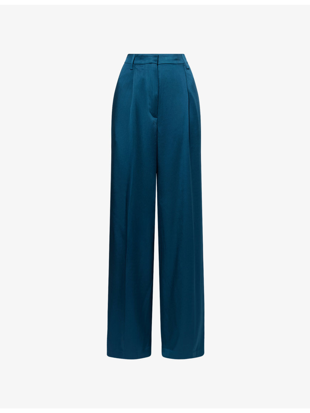 Portias Wide-Leg Crepe Trousers - 1