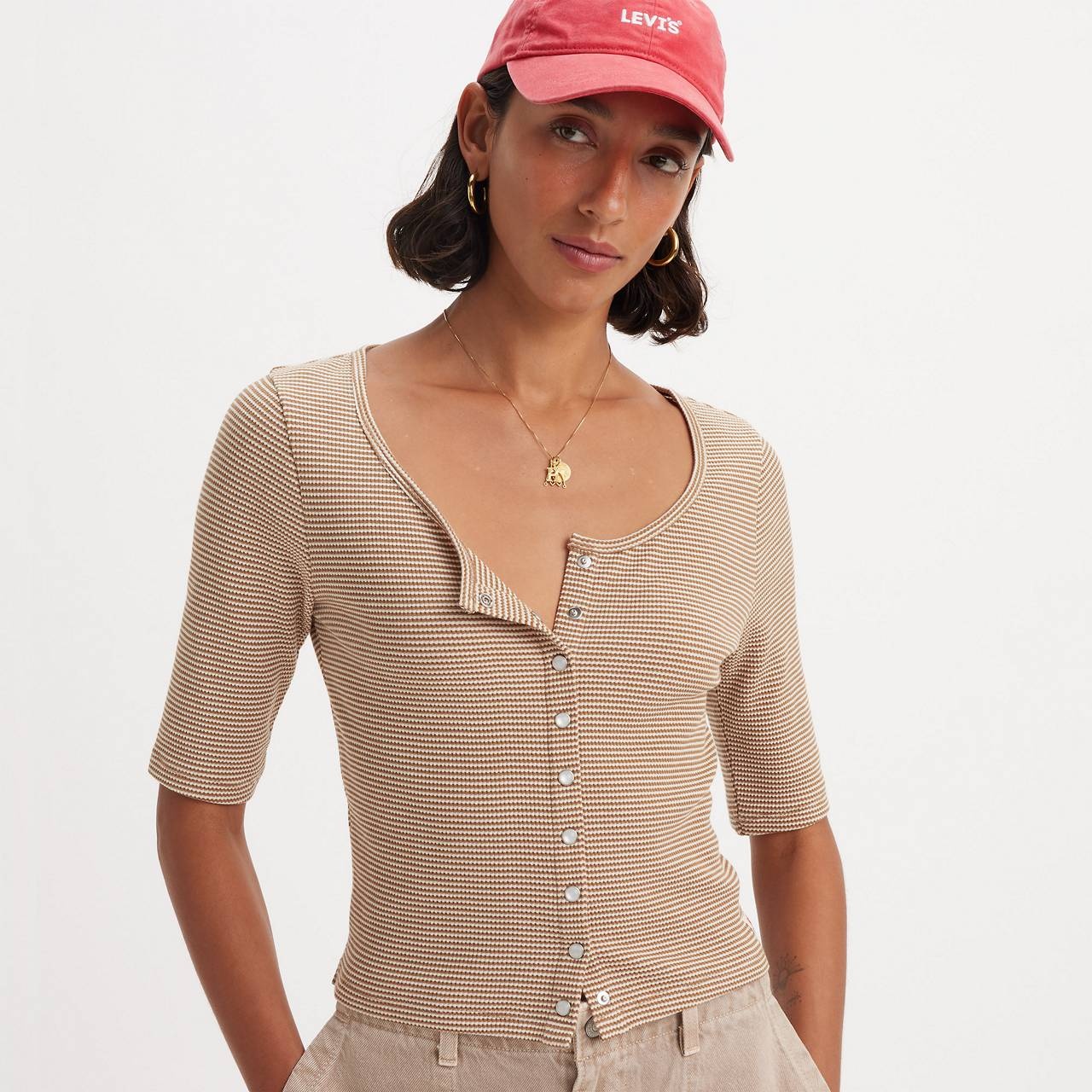 DRY GOODS WAFFLE TOP - 3