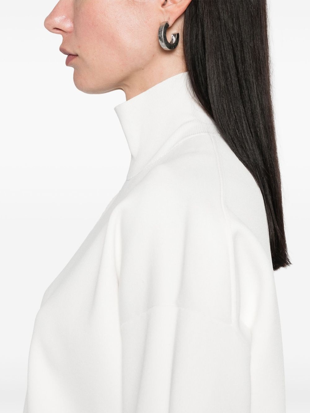 high-neck T-shirt - 5
