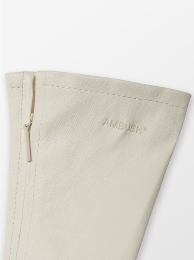 Ambush LEATHER TABI SOCKS outlook