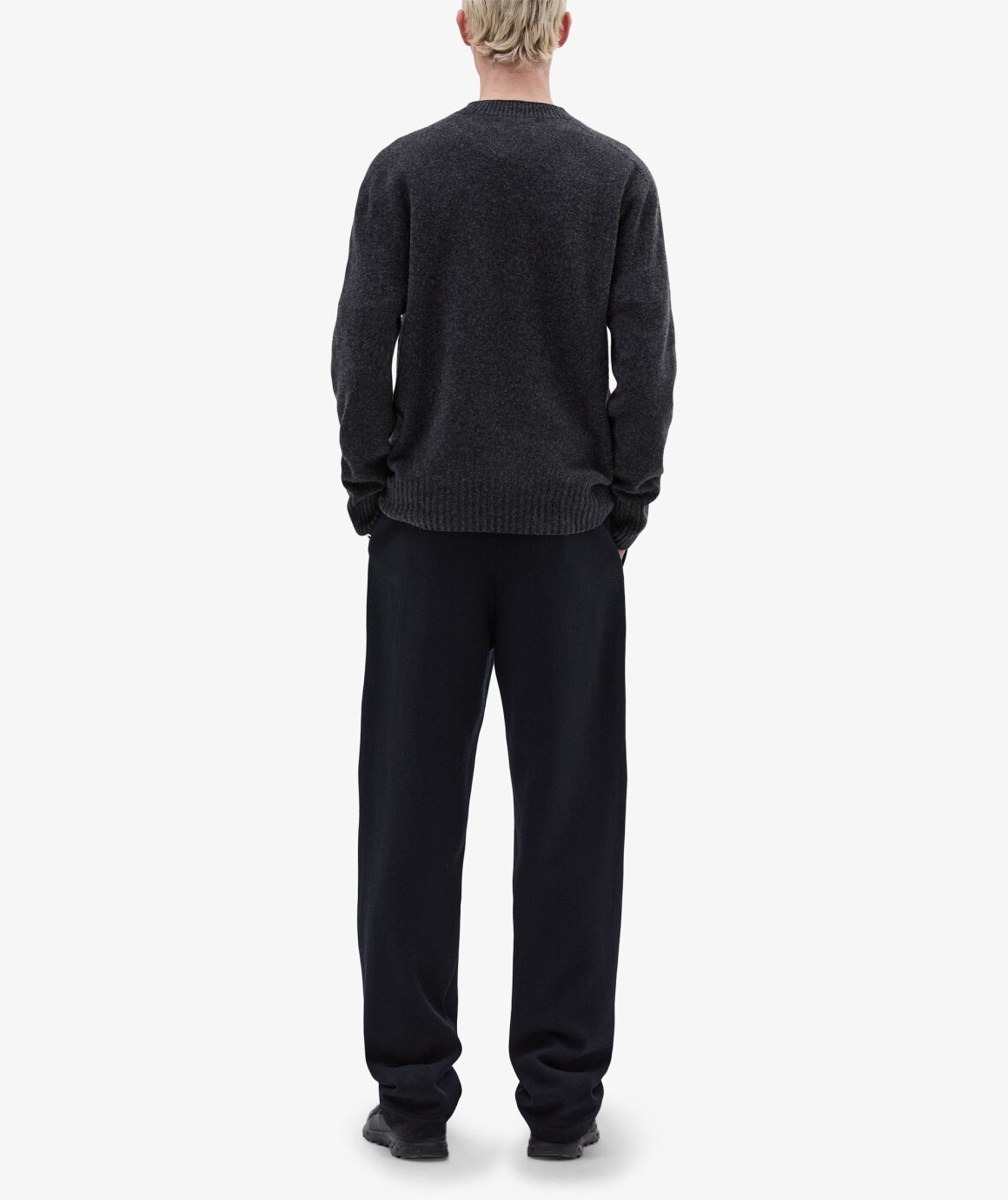 SEAMLESS CREW NECK MERINO CASHMERE - 6