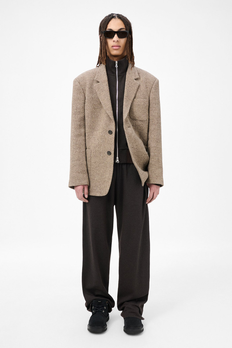 Embrace Blazer Natural Brown Sack Weave 7