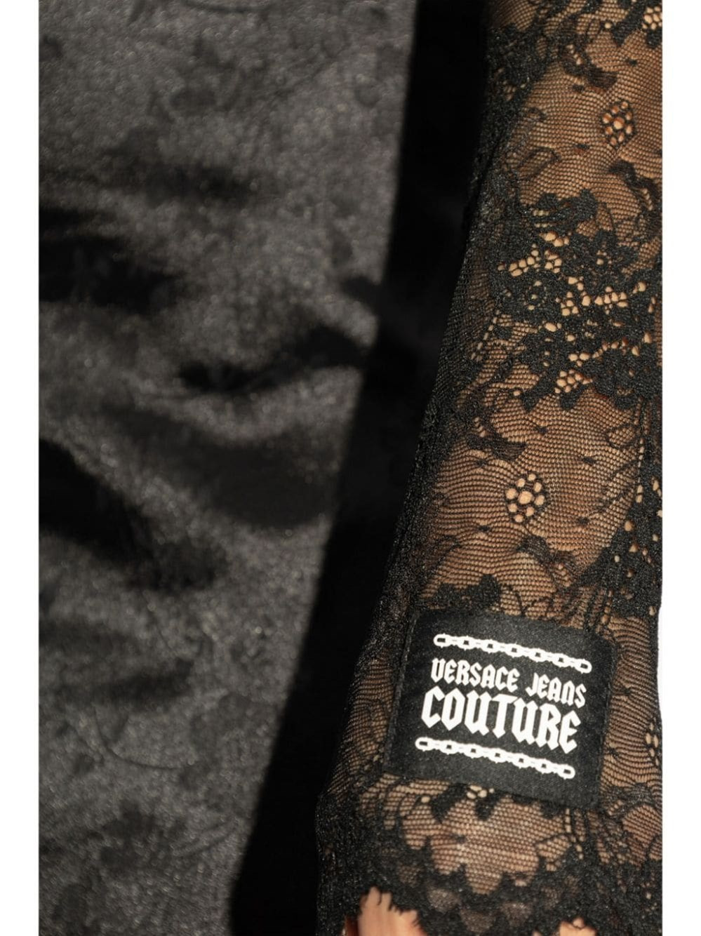 Jacquard floral dress - 5