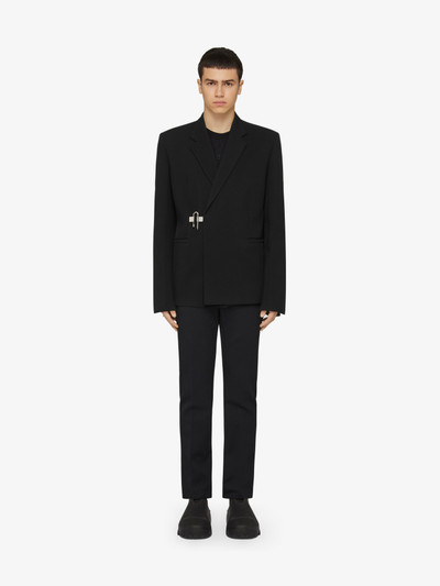 Givenchy U-LOCK JACKET IN KNIT WOOL outlook