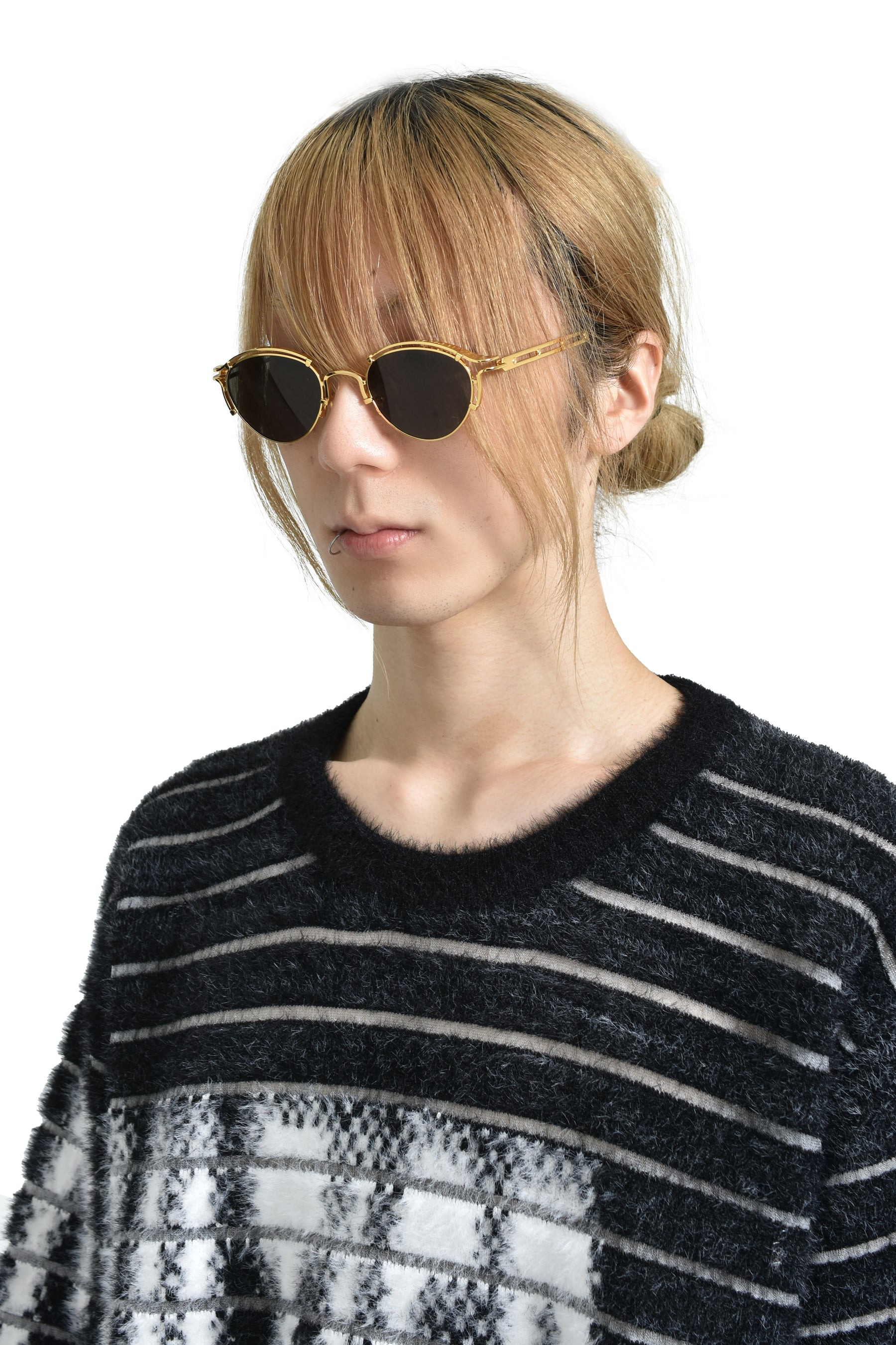 LUNETTES "SOURCIL" / GLD - 2