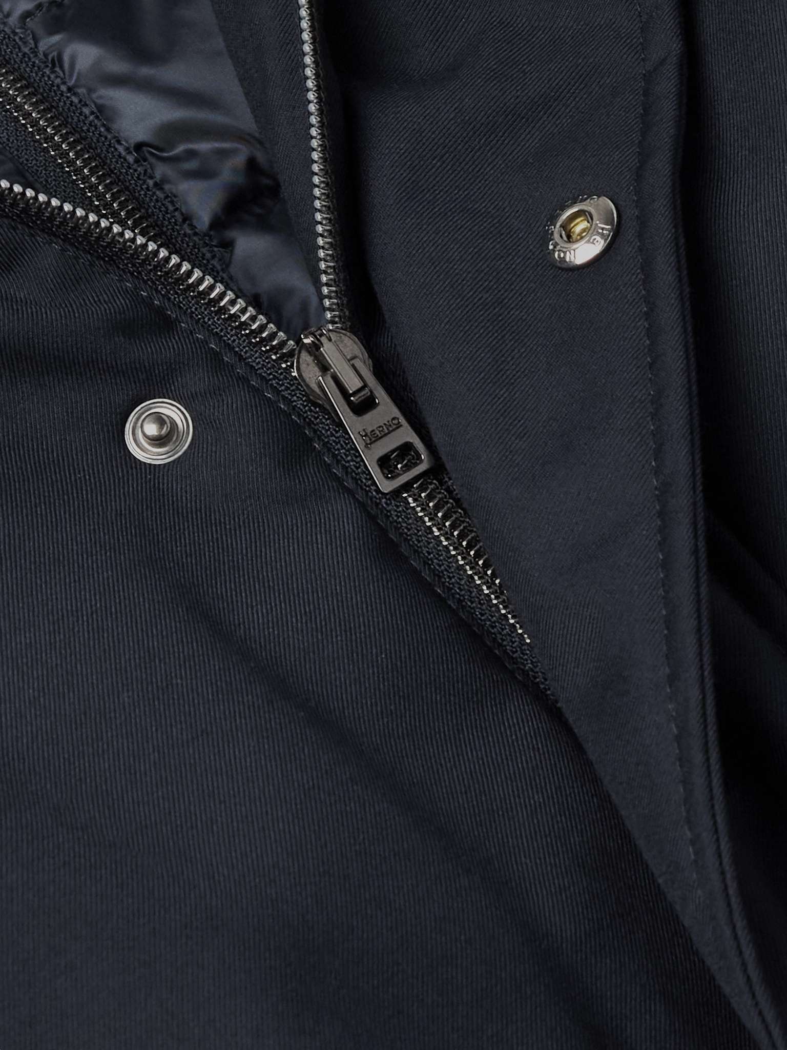 Layered Padded Shell Down Coat - 5