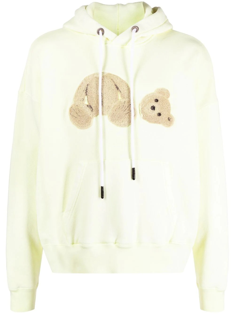 bear-motif hoodie - 1