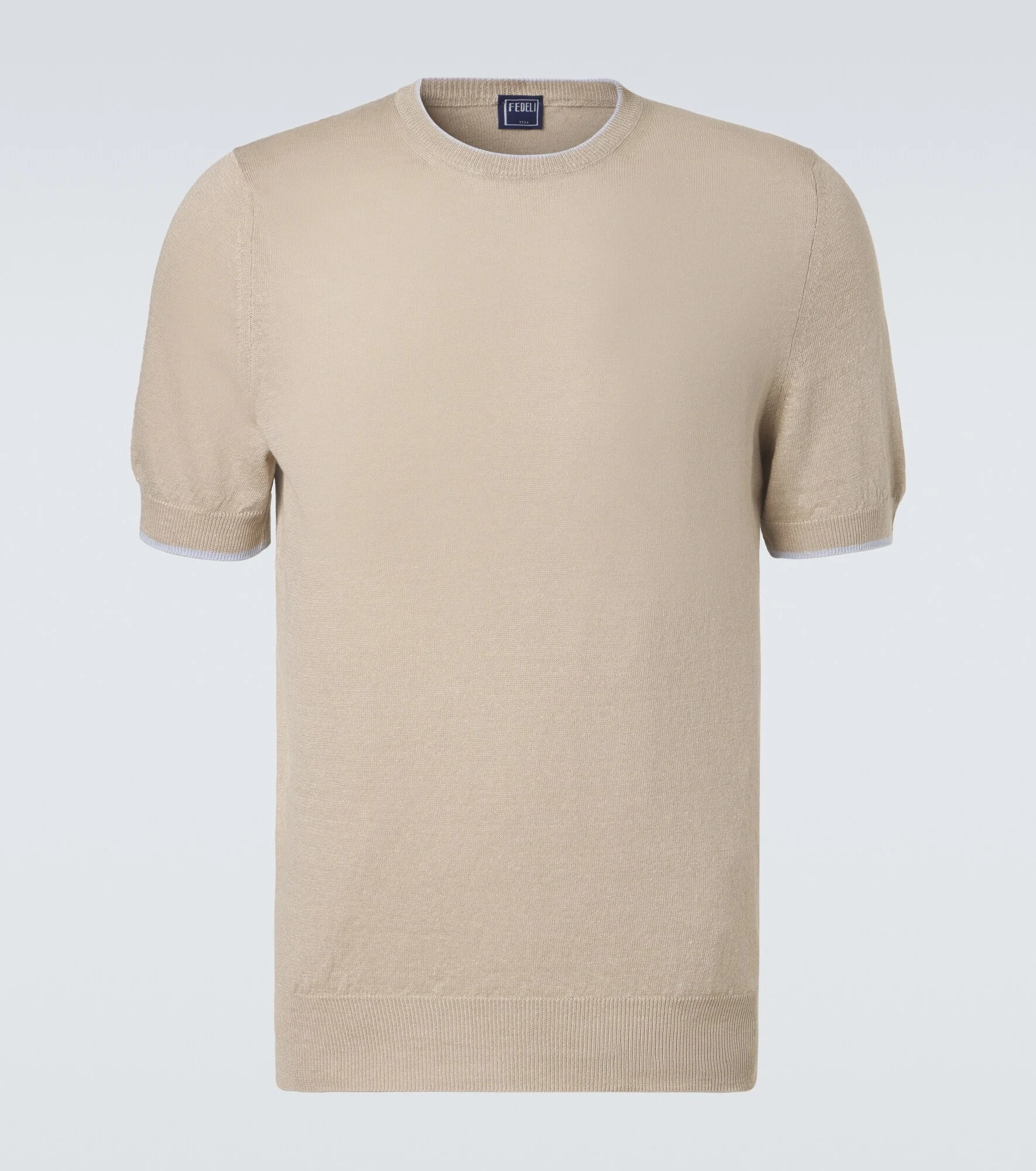 Linen and cotton sweater - 1