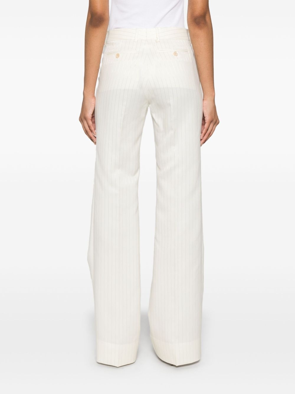 pinstriped trousers - 4