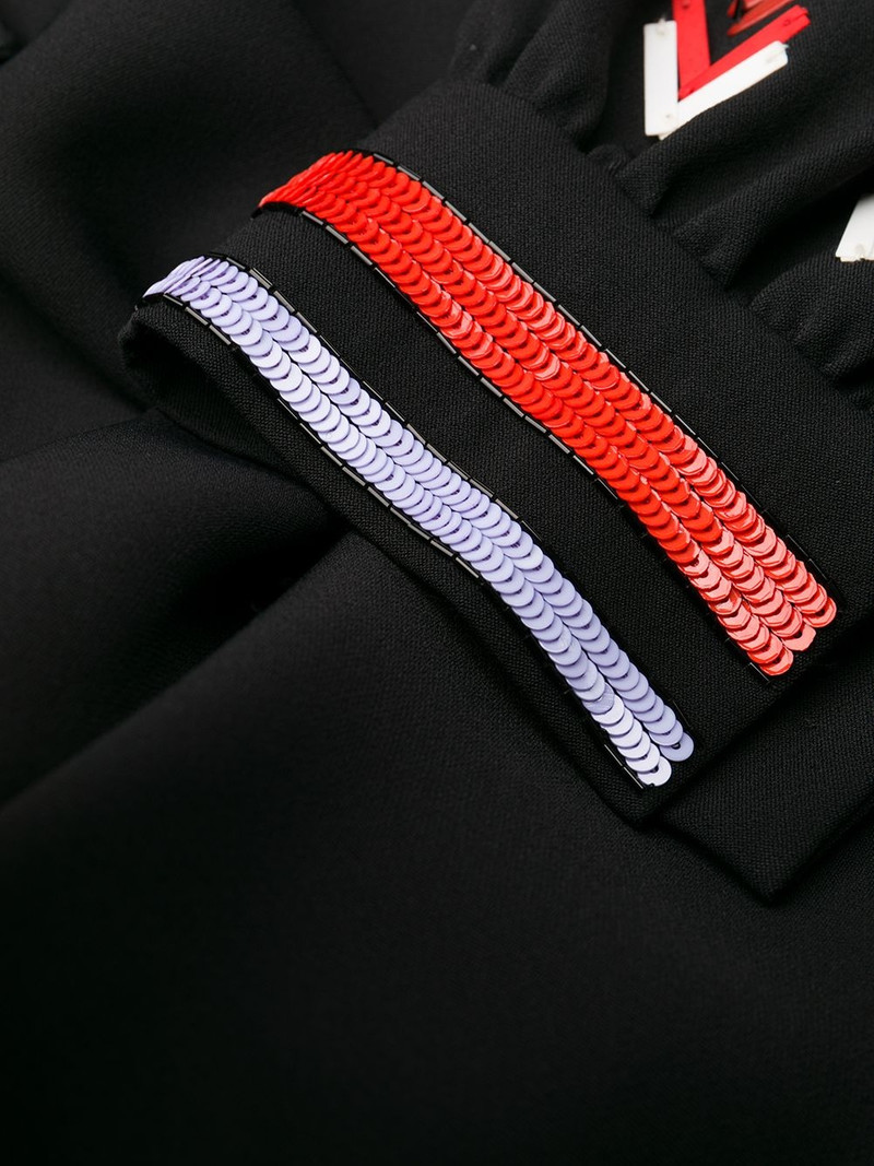 sequindetail 긴 소매 드레스 6
