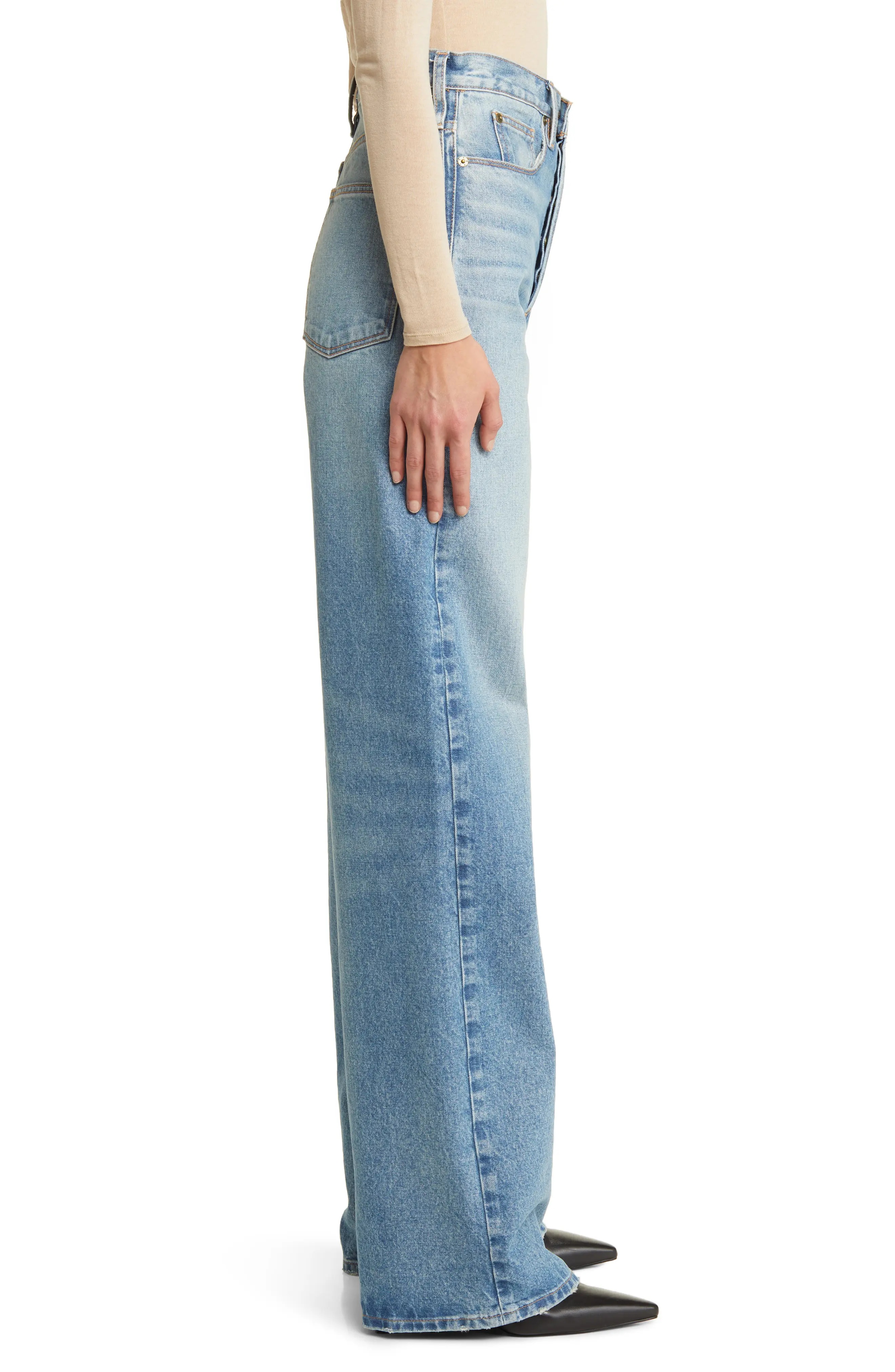 The 1978 High Waist Wide Leg Jeans - 3