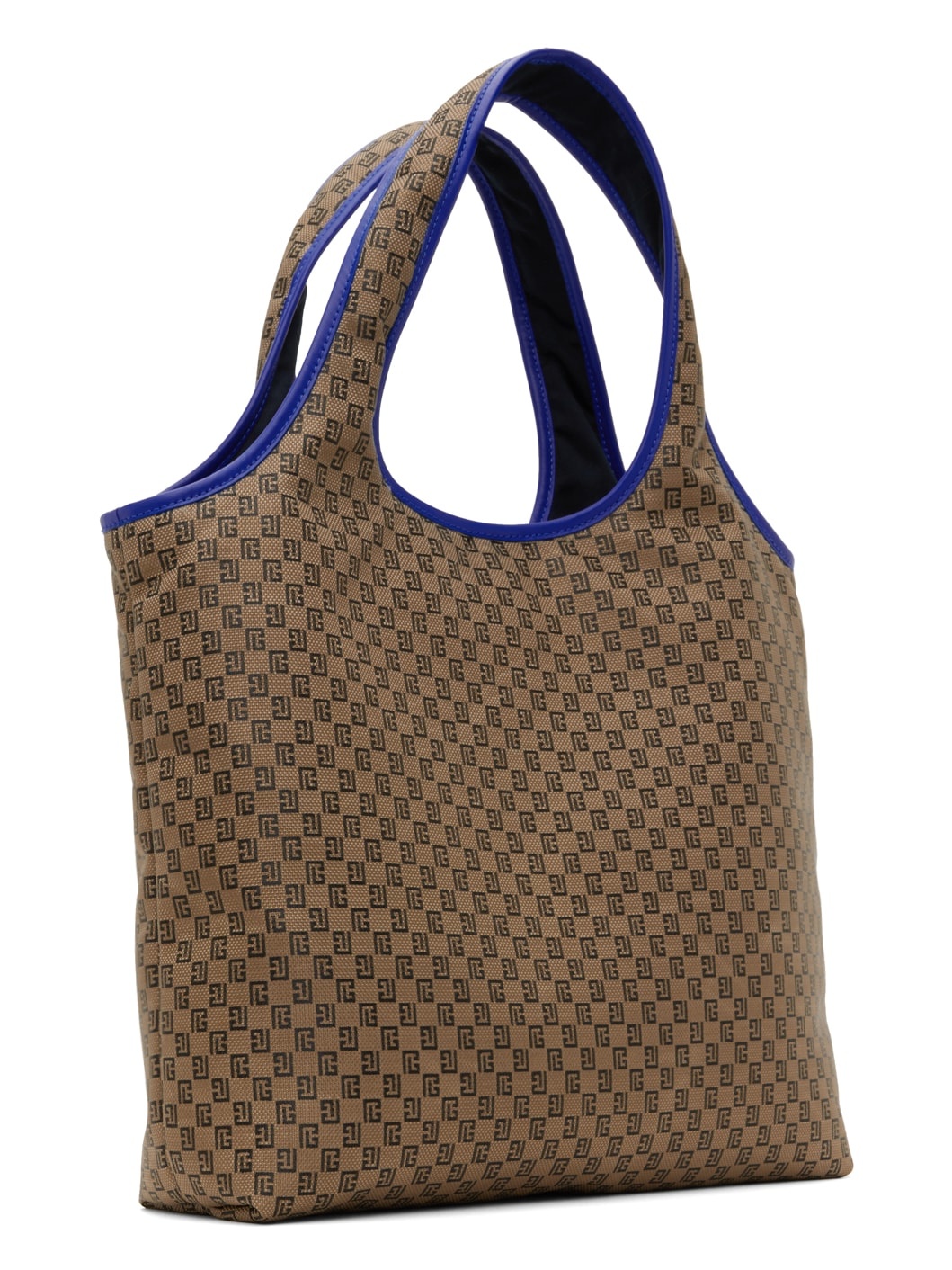 Brown Monogram Grocery Bag - 3