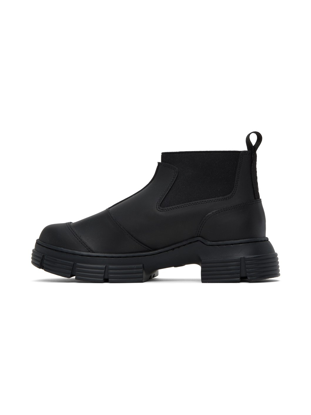 Black Crop City Boots - 3