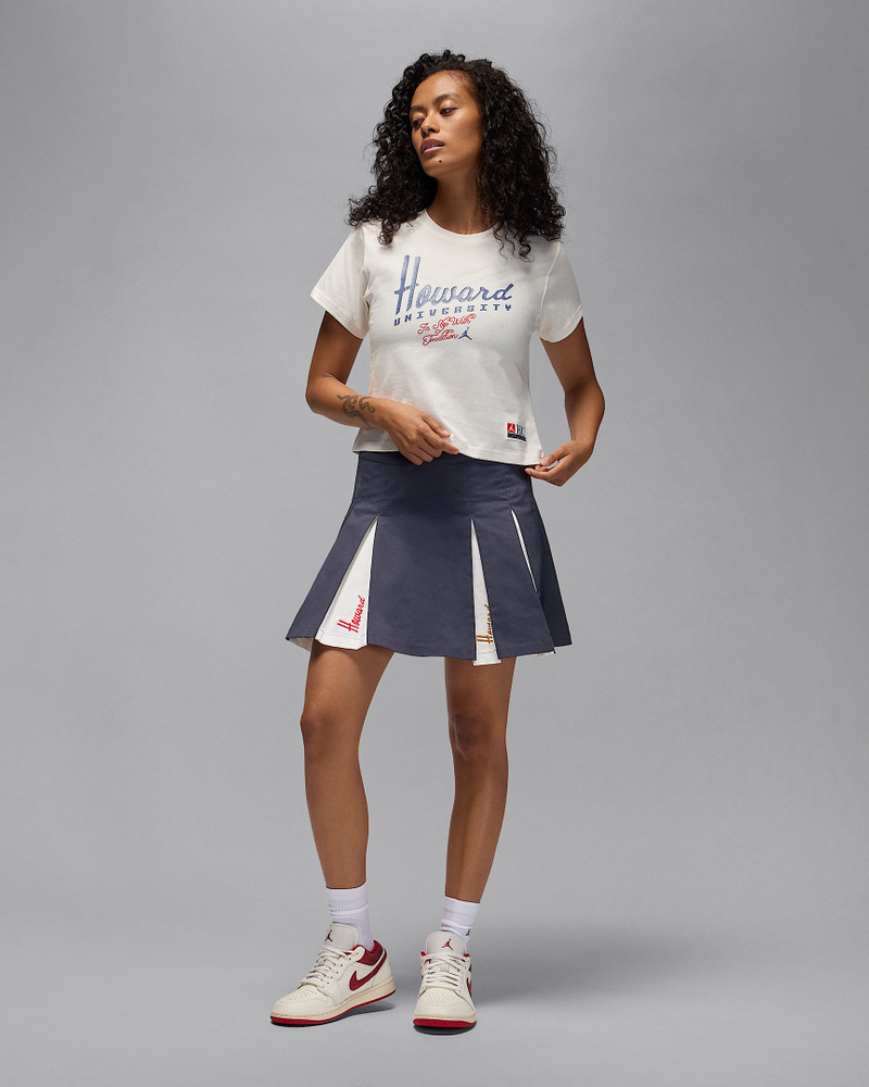 Jordan x Howard University Women's Pleated Skirt 6
