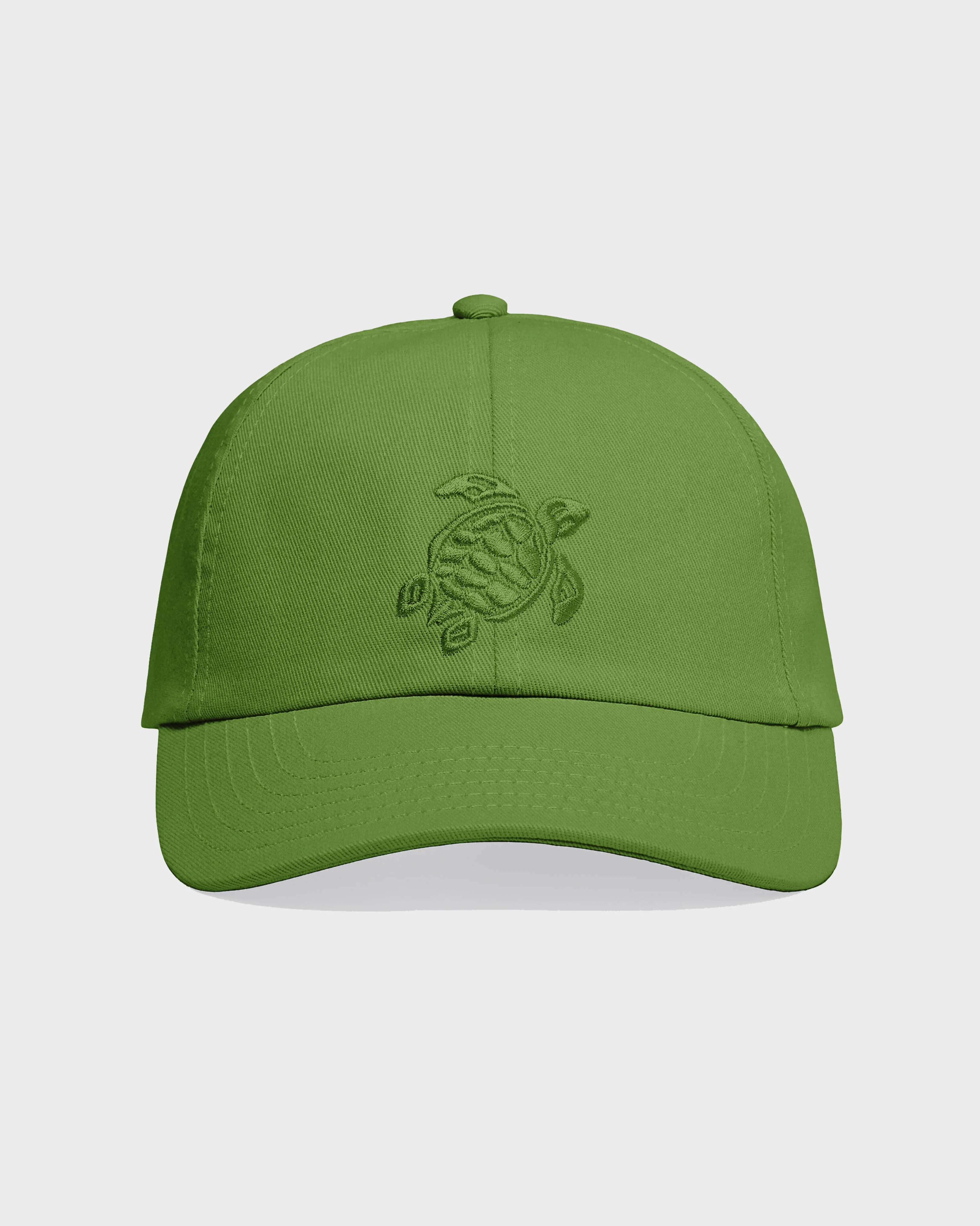 SOLID CAP TURTLE EMBROIDERY - 1