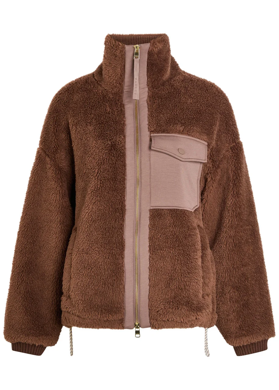 Varley Lowell Panelled Fleece Jacket - 1