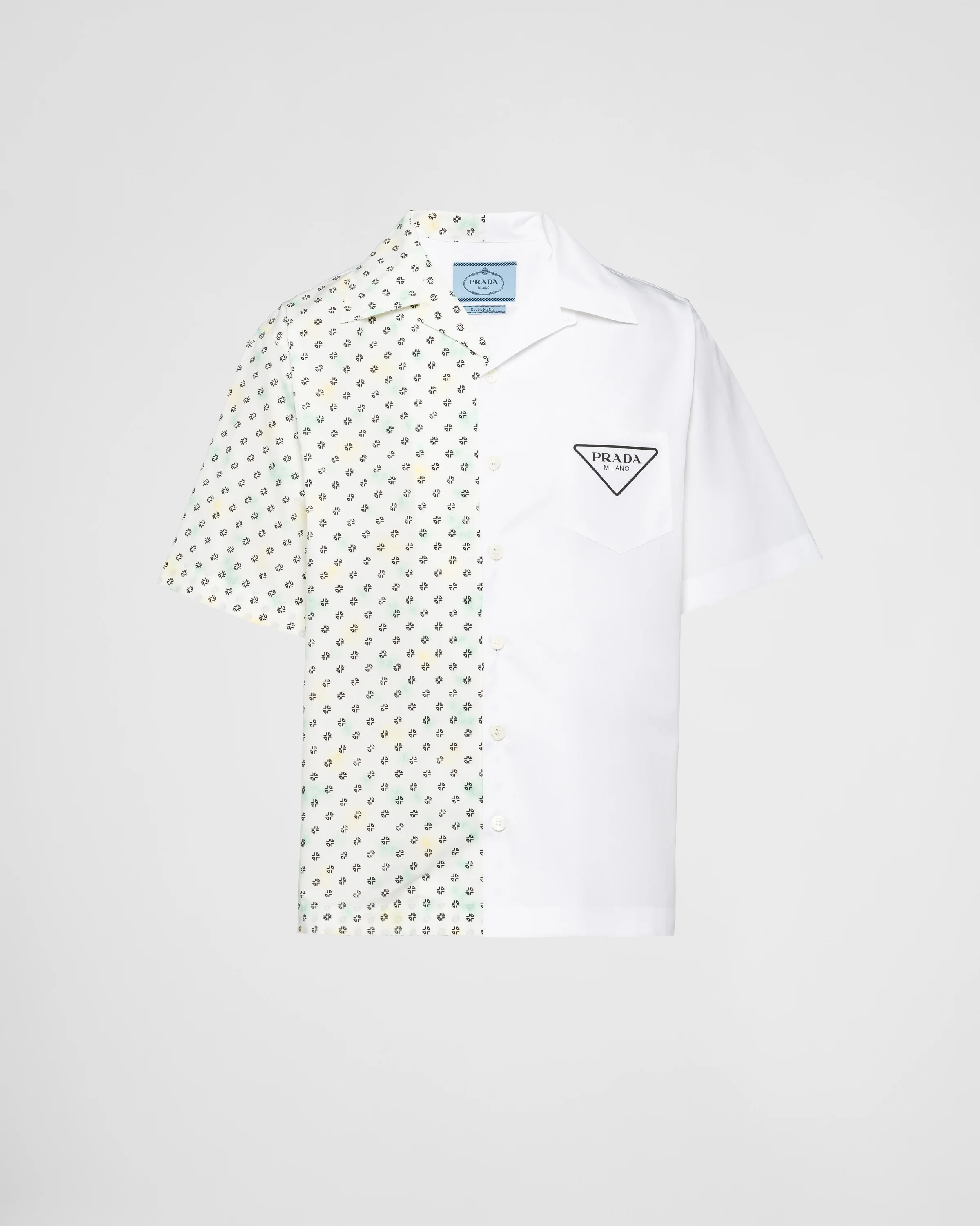 Double Match cotton shirt - 1