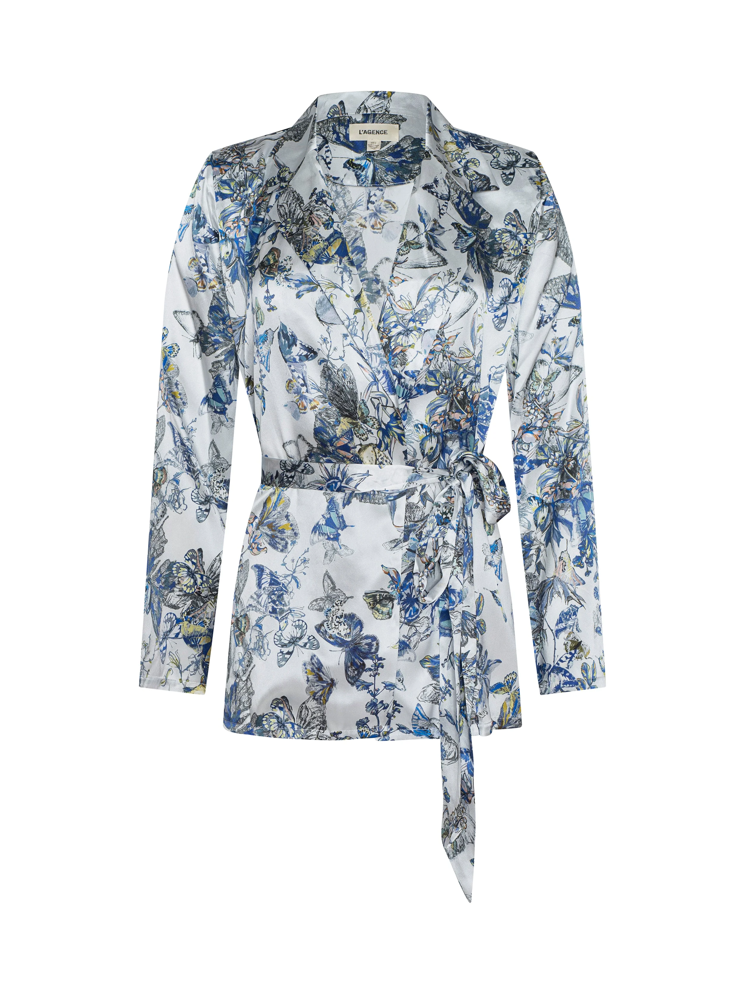 Ciara Silk Robe Top - 1