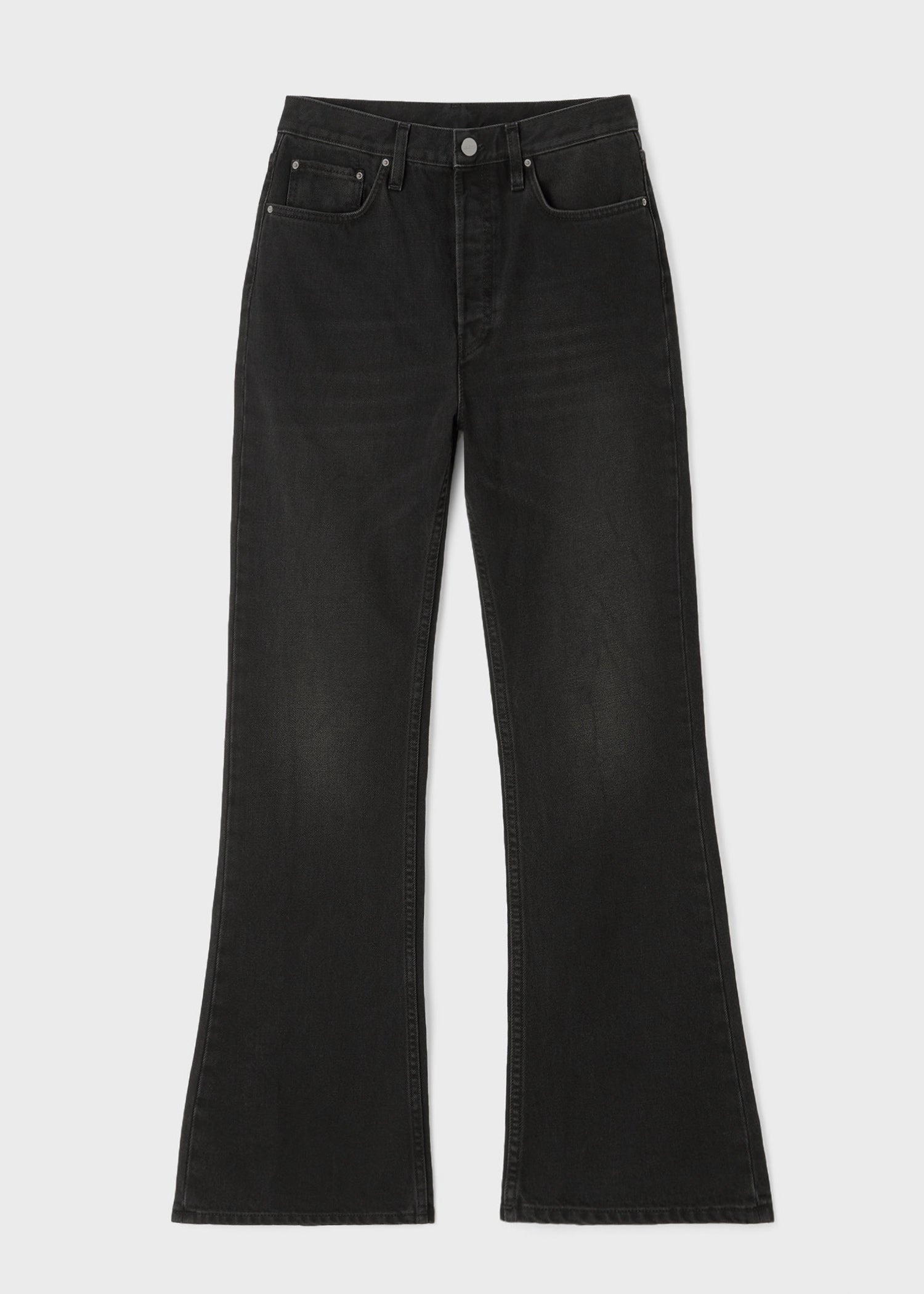 Boot leg denim faded black - 1