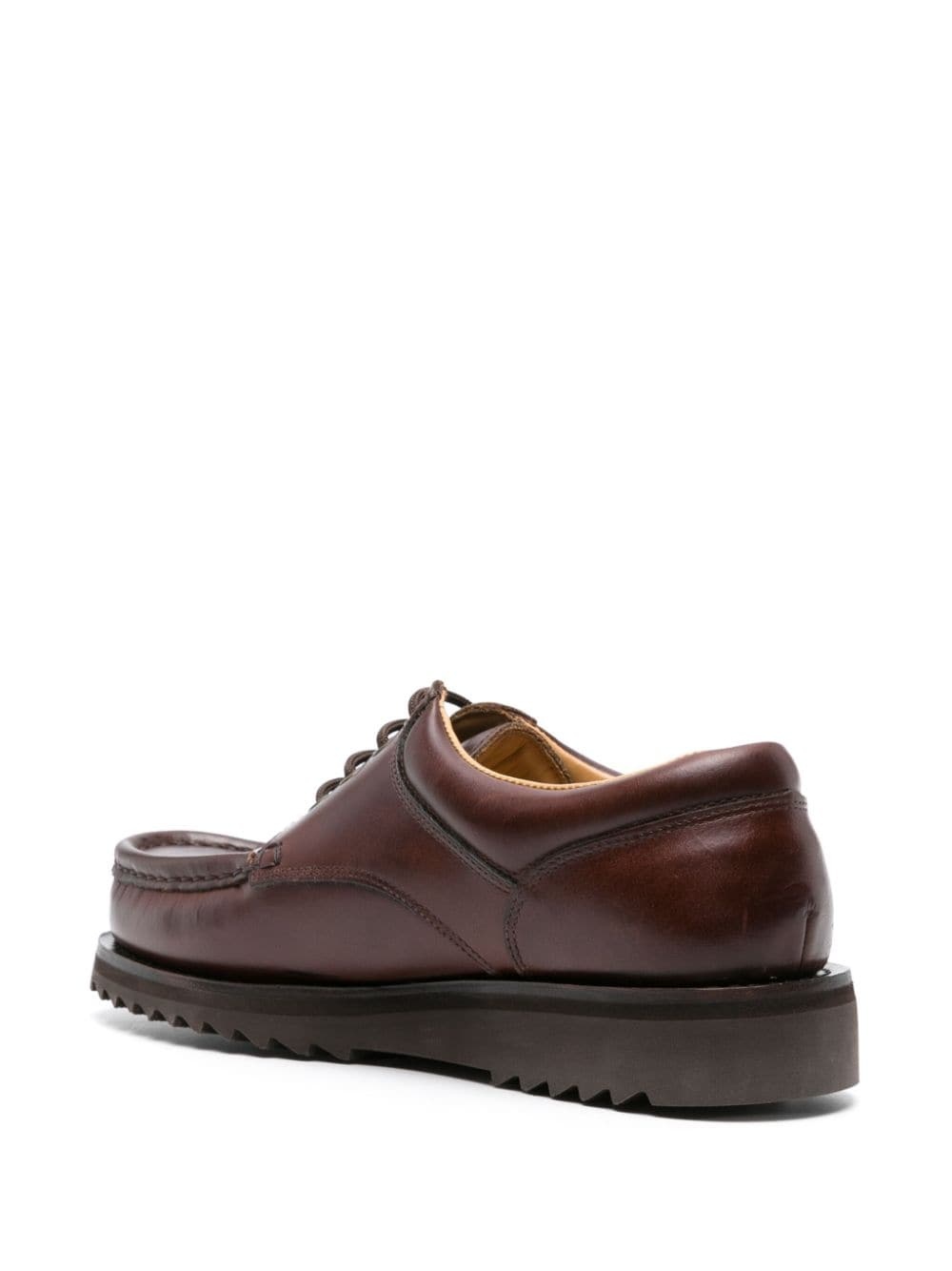 Thiers leather boat shoes - 3