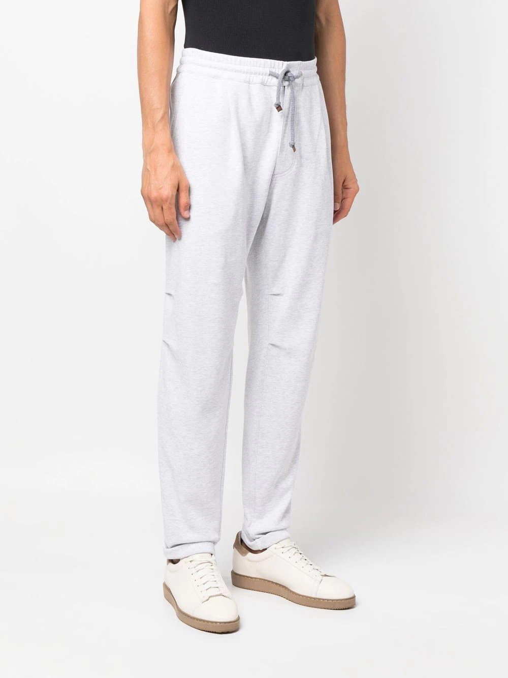 cotton drawstring track-pants - 3