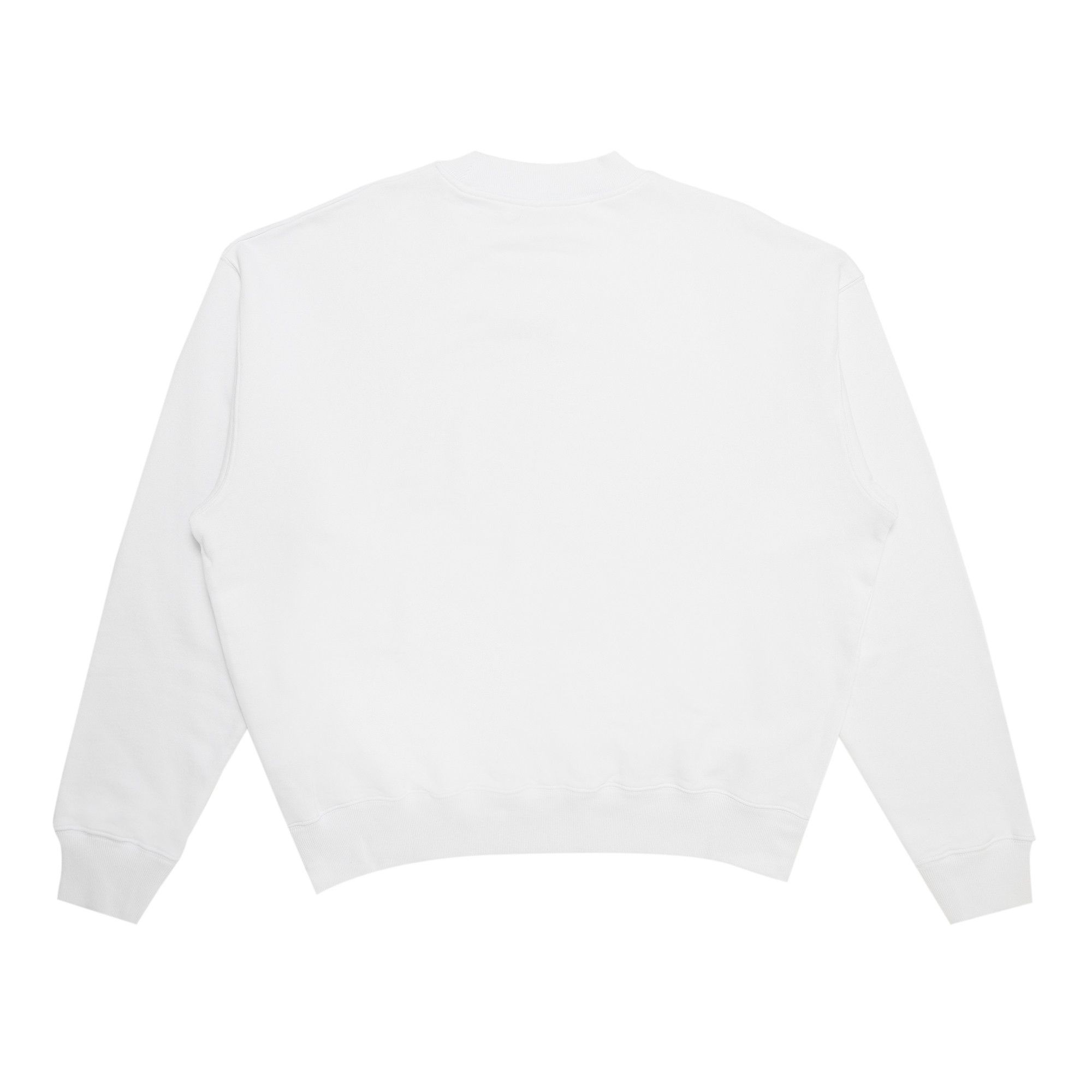 Off-White Logo Printed Long-Sleeve Sweatshirt 'White/Black' - 2
