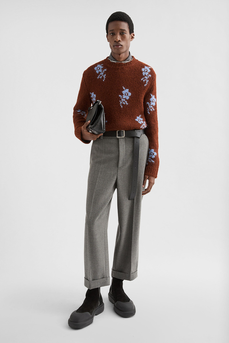 Jil Sander Wool Blend Crew-Neck Sweater outlook