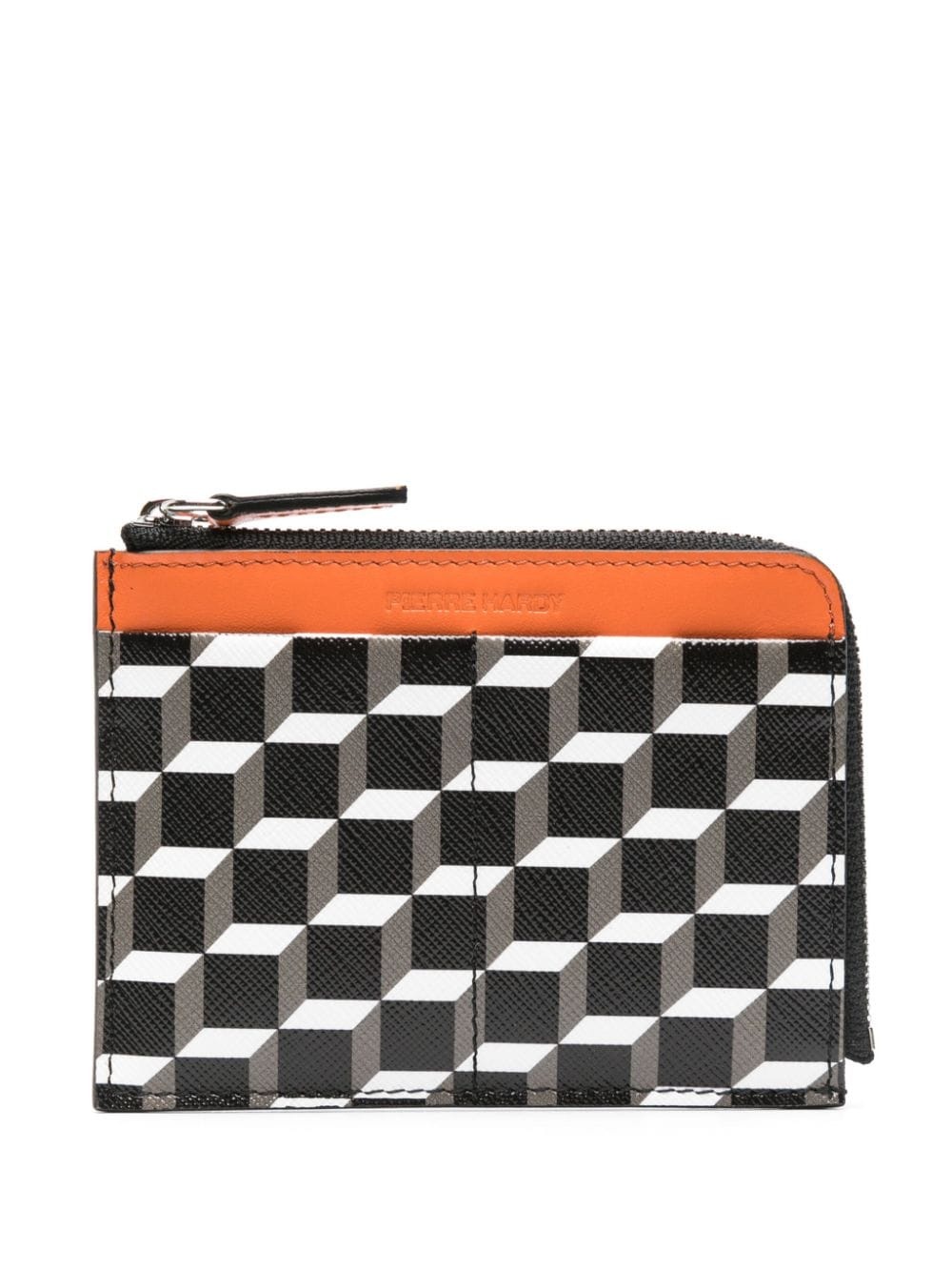 Valois Cube Perspective-print wallet - 1
