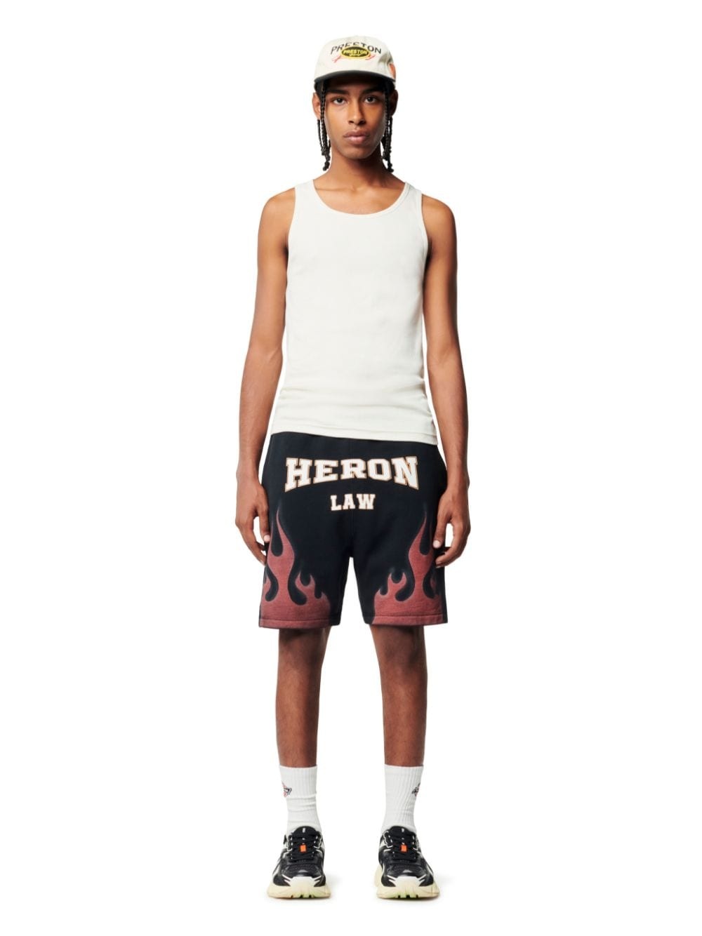 Heron Law Flames Sweatshorts - 2