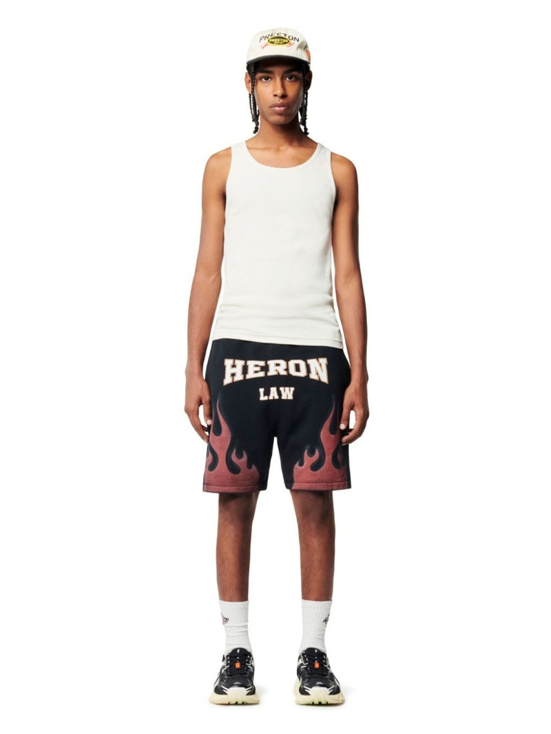 Heron Preston Heron Law Flames Sweatshorts outlook
