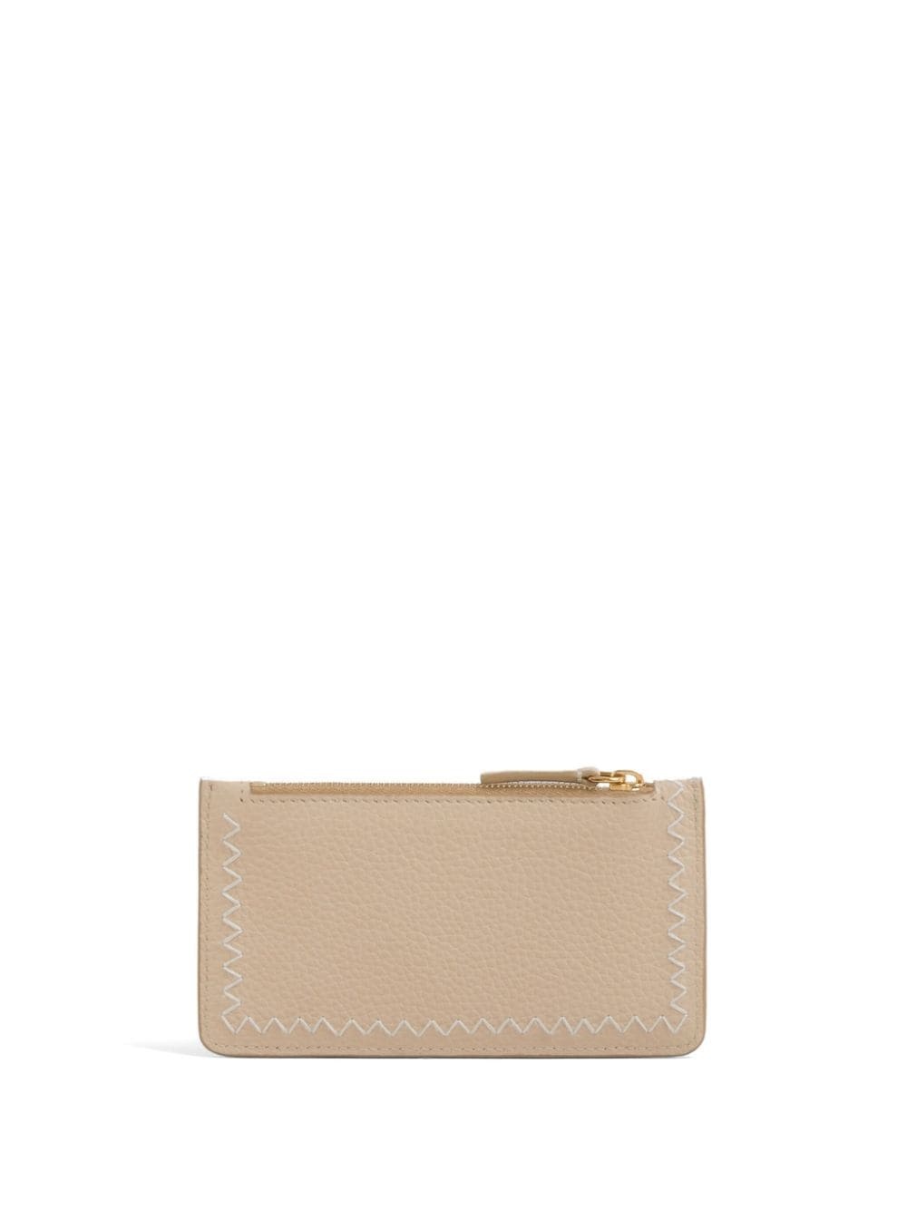 logo-embroidered wallet - 2
