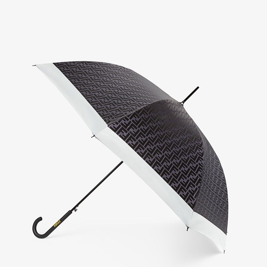 Black tech fabric umbrella - 1