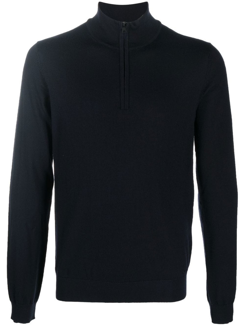 roll-neck virgin wool jumper 1