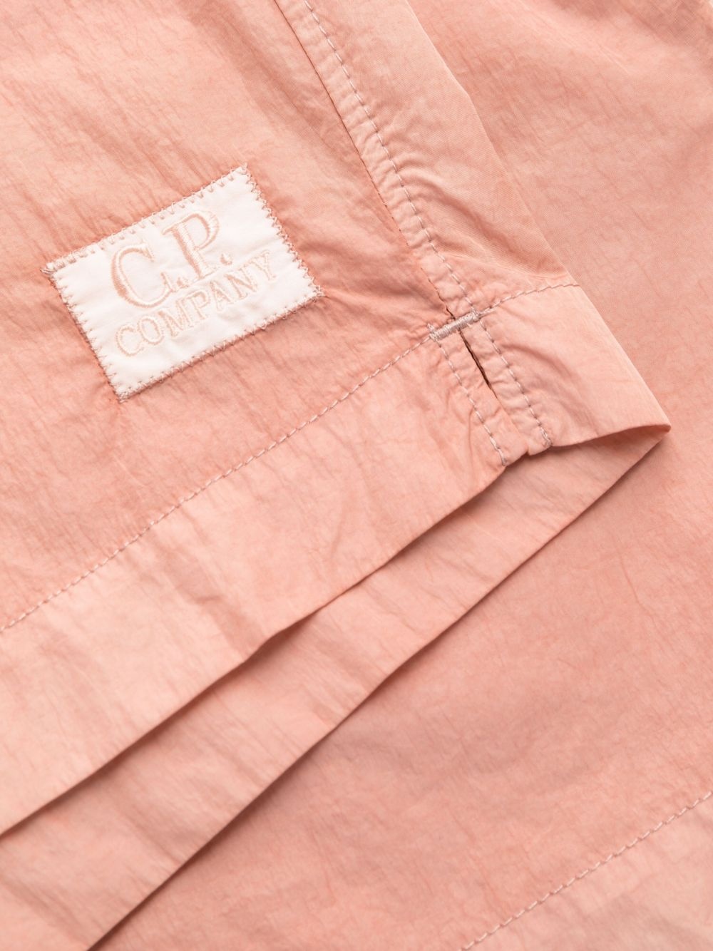 logo-patch swim shorts - 3
