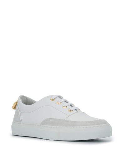 BUSCEMI lock detail lace-up sneakers outlook