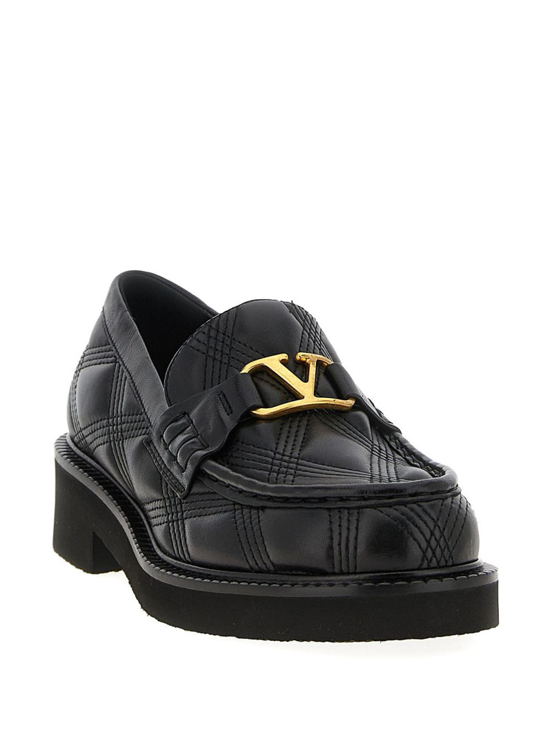 Valentino VLogo Signature quilted loafers outlook